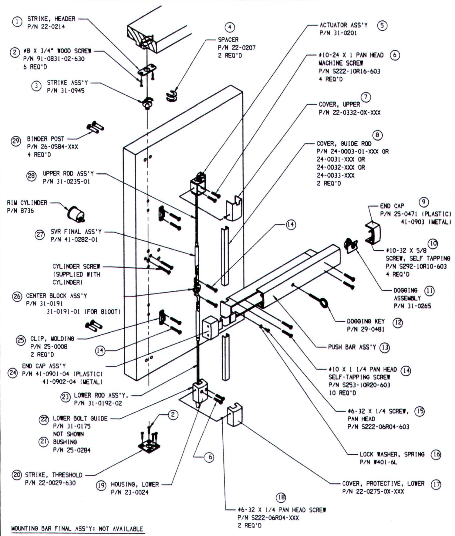 Exit Device Catalog Page 12 Image 0002